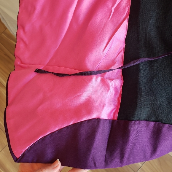 Vintage 1950's Silk Custom Dress, M - Picture 15 of 16